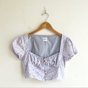 Princess Polly Square Neck Crop Top